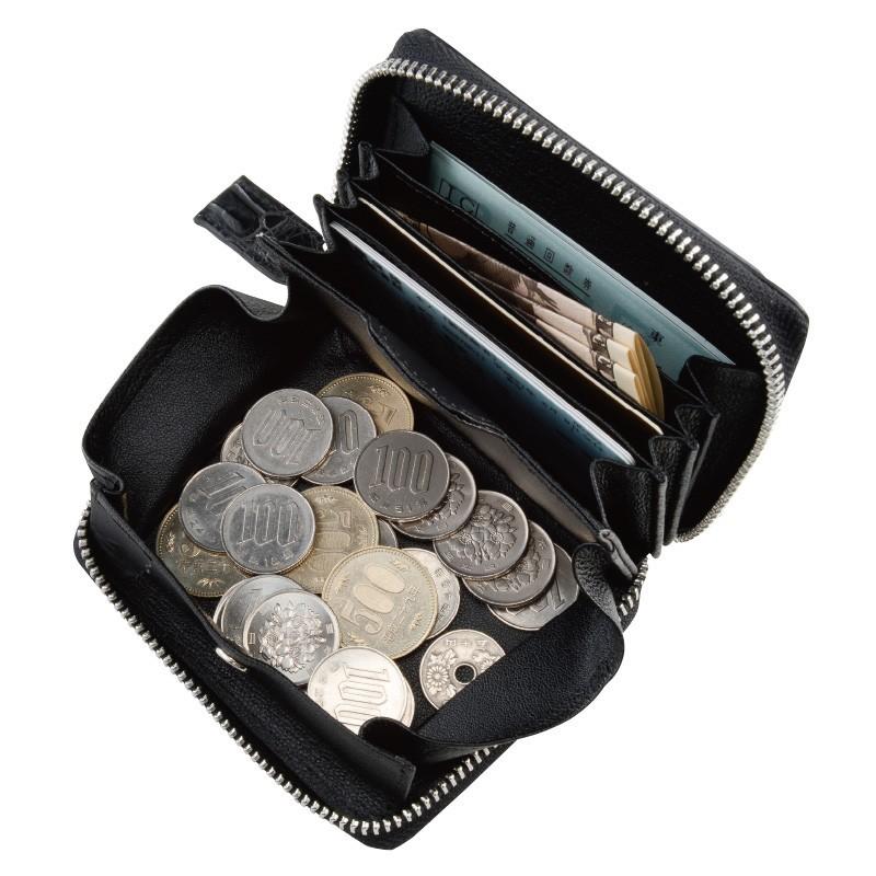 クロコダイル革 コンパクトウォレット - ダンディクラブ : ダンディ  