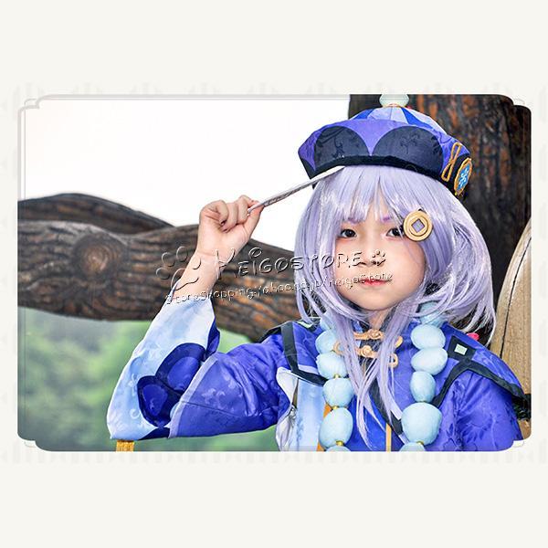 原神 げんしん 風 なな 子供用 コスプレ衣装 カバンを cosplay