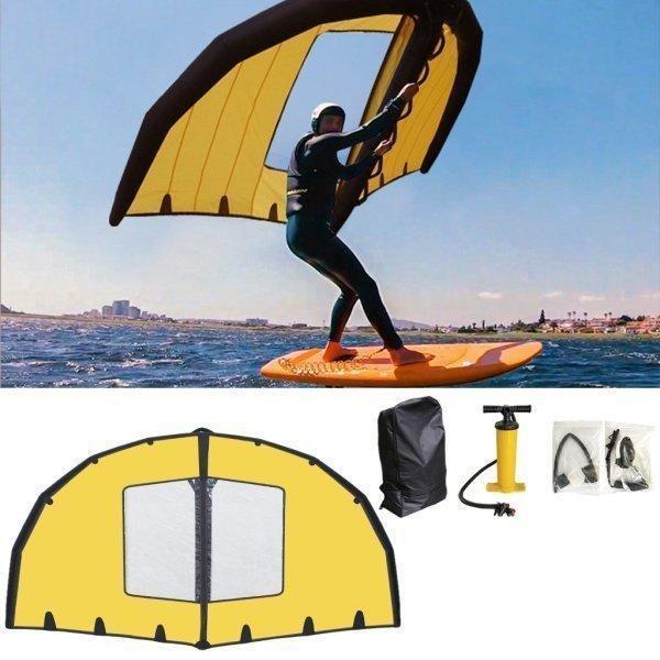 【タイムセール】 カイトサーフィンカイトボーディングカイトインフレータブルサーフィンカイトフライングウィングハンドヘルドウィンドサーフィンウィングカイトサーフ 【8222299983】(28858円)