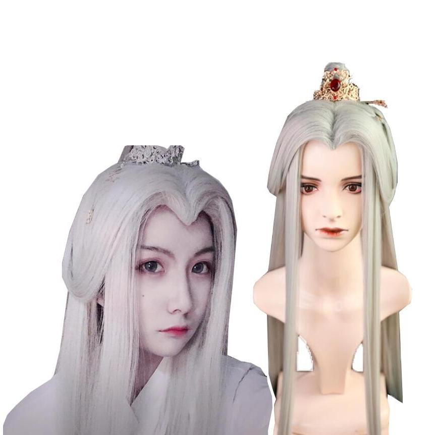 中華風ウイッグ 80cmコスプレかつら 男性大人華流 中国風舞台道具 簪髪飾り対応可 王子様変身仮装道具 チャイナ風古代 男女兼用cosplayかつら Labkum Fh Unila Ac Id