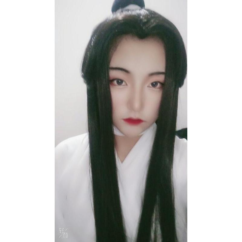 中華コスプレかつら メンズ男性用 華流コスチュームウイッグ ロング黒80ｃｍ 中国古代髪スタイル チャイナ風コスプレグッズかつら 美少年変装 Den1533 人気ファッション店 通販 Yahoo ショッピング