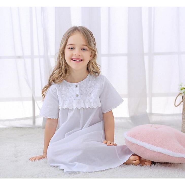 キッズパジャマ ワンピース コットンネグリジェ 人気パジャマワンピース 半袖パジャマ 夏 子供パジャマ 全品２枚送料無料森ガール刺繍 Den693 人気ファッション店 通販 Yahoo ショッピング