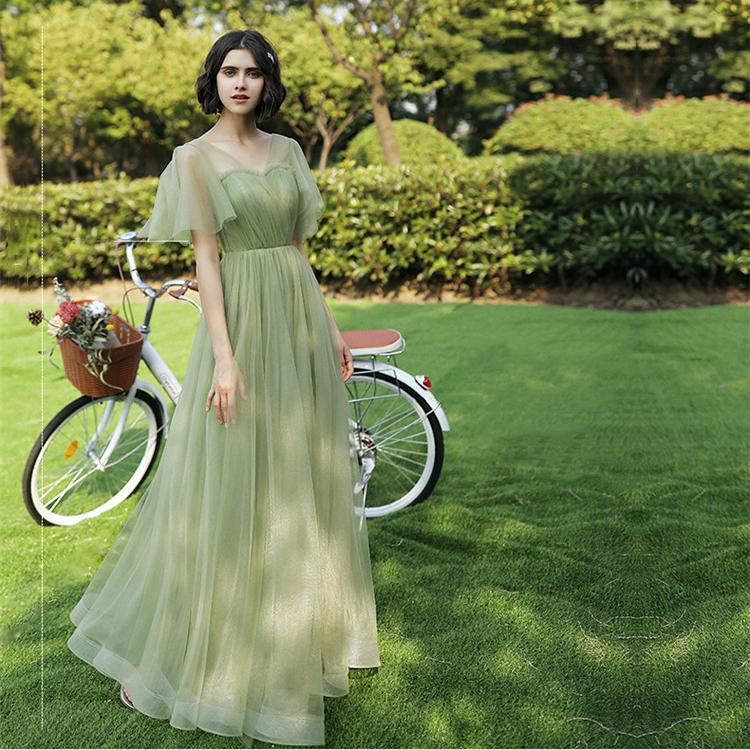 ブライズメイド レディース ワンピース ５タイプ ウエディングドレス ゲストドレス 花嫁 お呼ばれ 結婚式 披露宴 記念日 撮影写真 ロング丈 エレガント おしゃれ Ro7 人気ファッション店 通販 Yahoo ショッピング