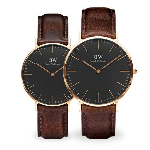 最終値下げ❗️【安心保証付き40㎜ダニエルウエリントン 腕時計DW00100127 ダニエルウェリントンクラシックブラック40mm 腕時計 DW00100127