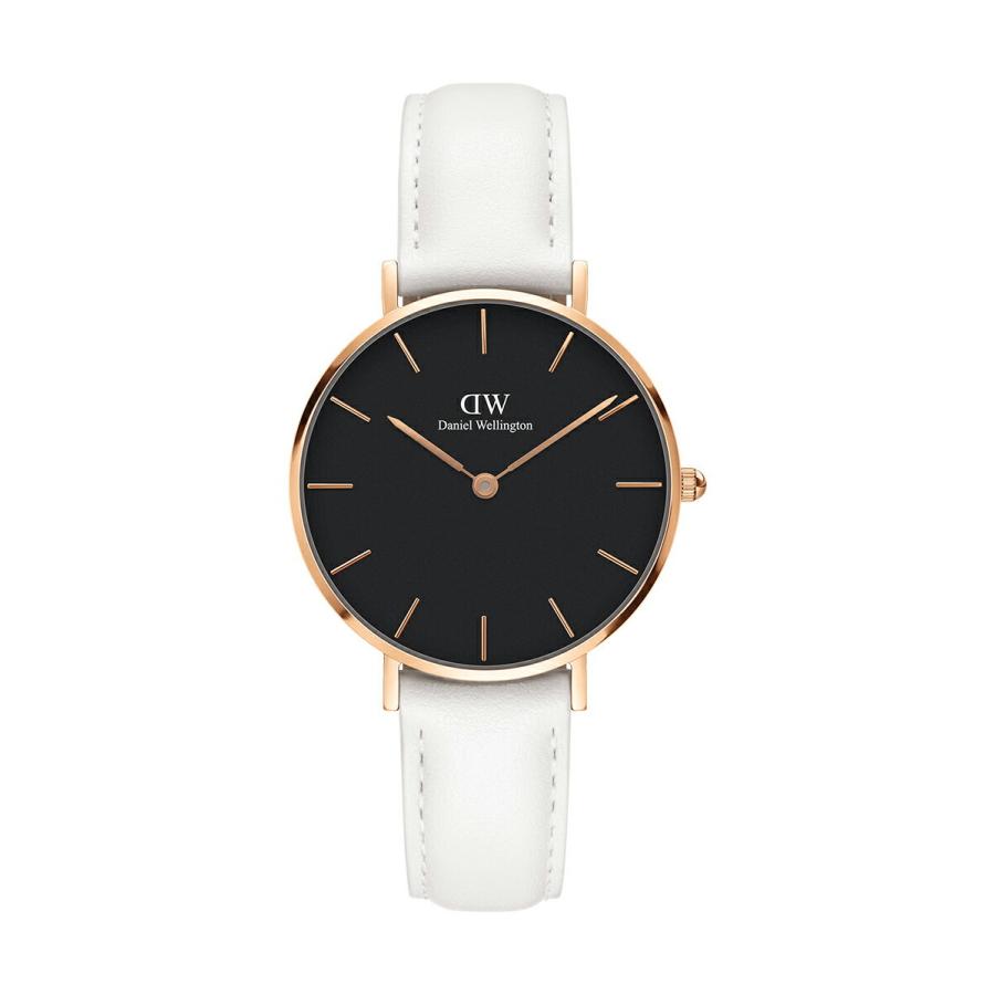 ください ダニエルウェリントン Dw 腕時計 レディース Petite Black Bondi 32mm 時計 ウオッチ おしゃれ 革 ホワイト ブラック