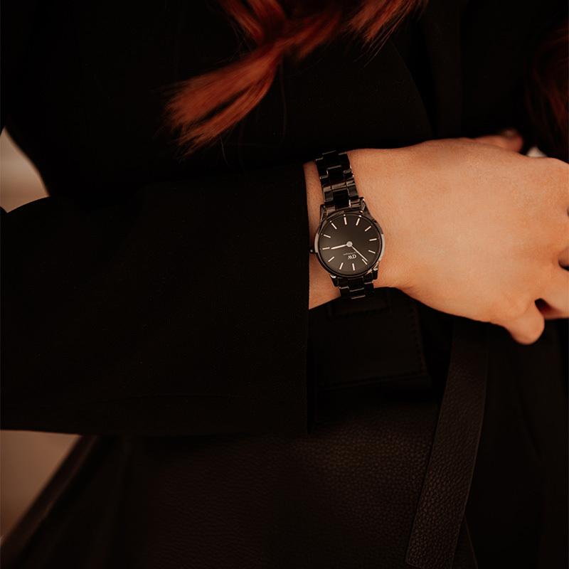 【即時発送】ダニエルウェリントン DW レディース 腕時計 黒 28mm Daniel Wellington 腕時計 レディース ダニエルウェリントン DW
