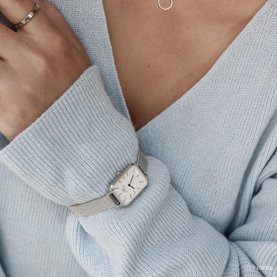 ＼MAX50%OFFセール／ 腕時計 レディース スクエア ダニエルウェリントン DW 公式ショップ 2年保証 20×26mm 時計 ウォッチ 女性 誕生日 プレゼント おしゃれの画像
