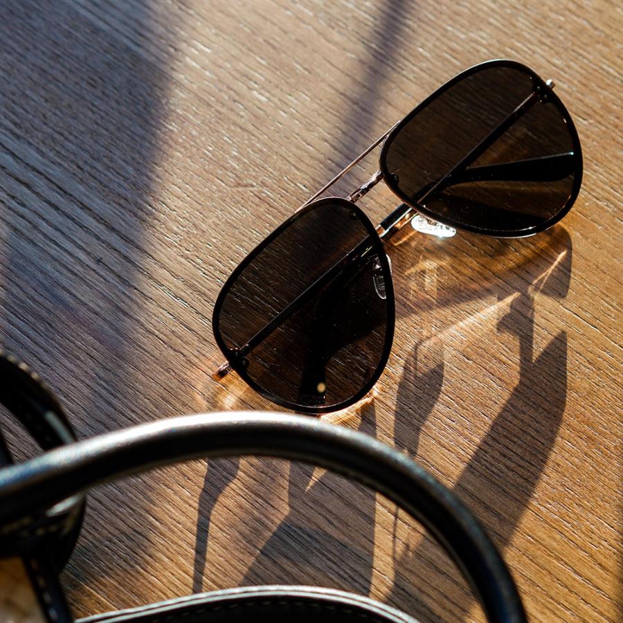 【美品】DG ストーン付き ブラックサングラス表参道店舗購入 Daniel Wellington（ダニエルウェリントン） ＼公式限定2年保証