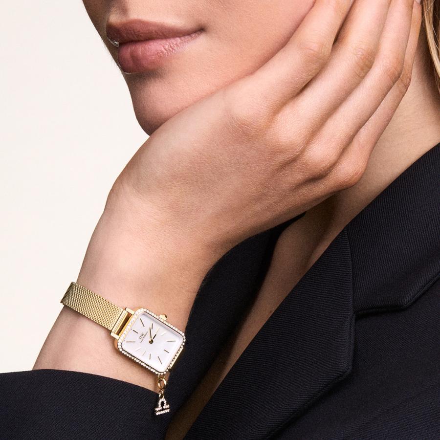 ダニエルウェリントン QUADRO MINI ゴールド　新品 Quadro Mini Evergold