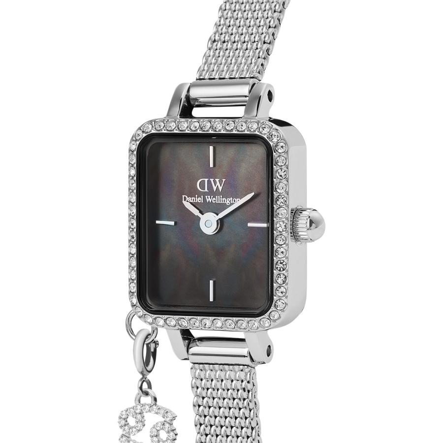 ダニエル・ウェリントン 時計Quadro Mini Melrose Onyx 正規販売店［ダニエル ウェリントン-クアドロ MINI MELROSE］ONYX