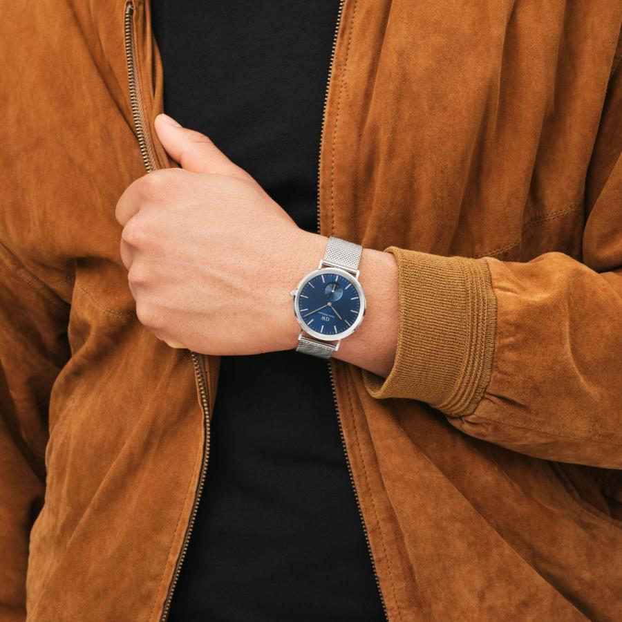 ギフトセット 腕時計 メンズ ダニエルウェリントン DW Classic Multi-Eye 40 Ashfield B Onyx + Classic Bracelet Black Large 時計 ブランド 20代 30代 母の日の画像