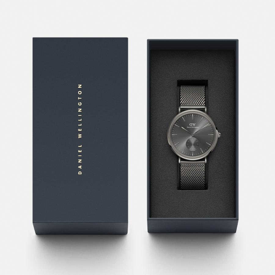 ギフトセット 腕時計 メンズ ダニエルウェリントン DW Classic Multi-Eye 40 Ashfield B Onyx + Classic Bracelet Black Large 時計 ブランド 20代 30代 母の日の画像