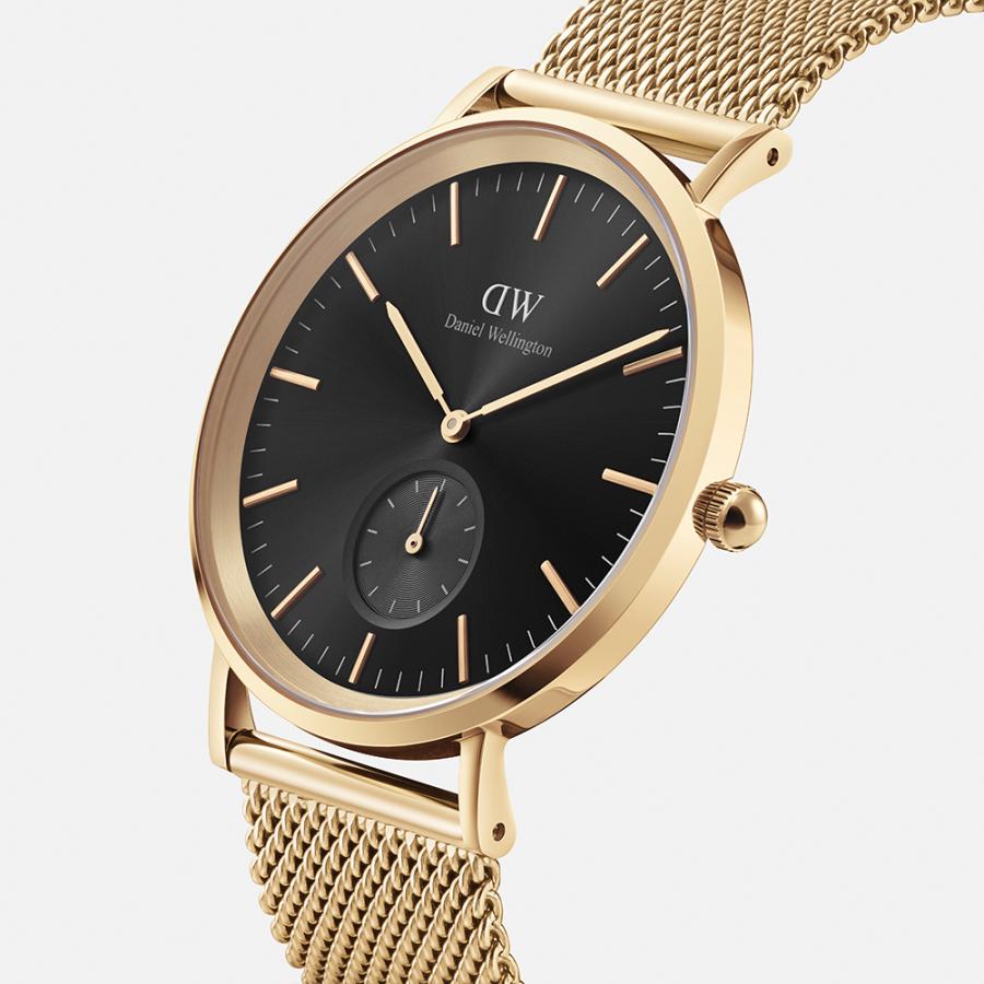 ギフトセット 腕時計 メンズ ダニエルウェリントン DW Classic Multi-Eye 40 Ashfield B Onyx + Classic Bracelet Black Large 時計 ブランド 20代 30代 母の日の画像