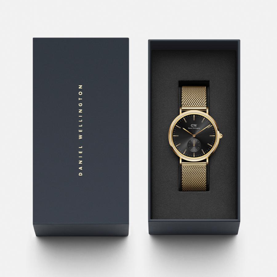 ギフトセット 腕時計 メンズ ダニエルウェリントン DW Classic Multi-Eye 40 Anthracite-Grey + Classic Bracelet Anthracite Grey Large 時計 ブランド 母の日の画像