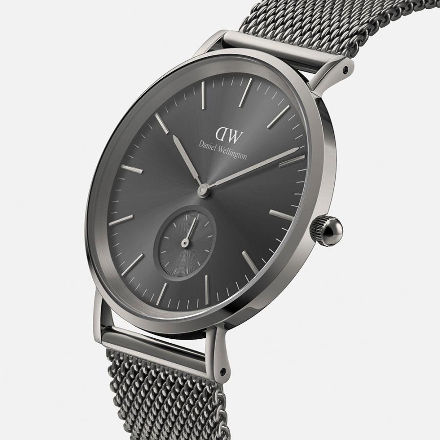 ギフトセット 腕時計 メンズ ダニエルウェリントン DW Classic Multi-Eye 40 Anthracite-Grey + Classic Bracelet Anthracite Grey Large 時計 ブランド 母の日の画像