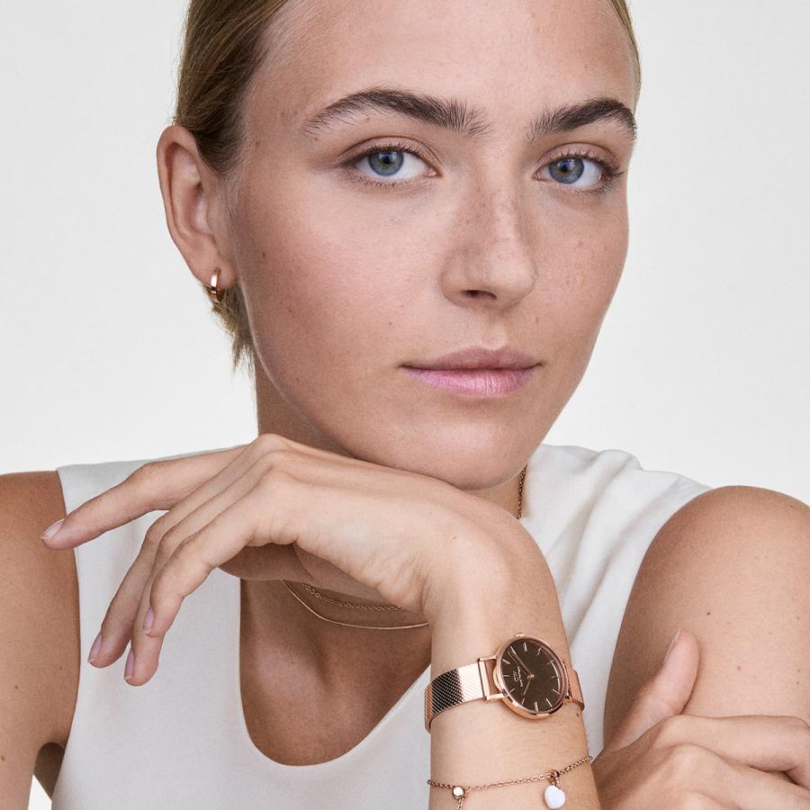 ＼MAX50%OFFセール／ Daniel Wellington ダニエルウェリントン DW 腕時計 Petite Reflection 金 銀 シルバー ゴールド ローズゴールド ブラック 上品 母の日の画像
