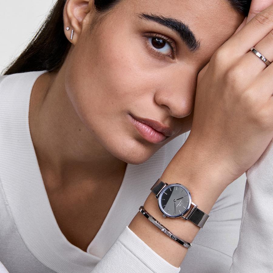 ＼MAX50%OFFセール／ Daniel Wellington ダニエルウェリントン DW 腕時計 Petite Reflection 金 銀 シルバー ゴールド ローズゴールド ブラック 上品 母の日の画像