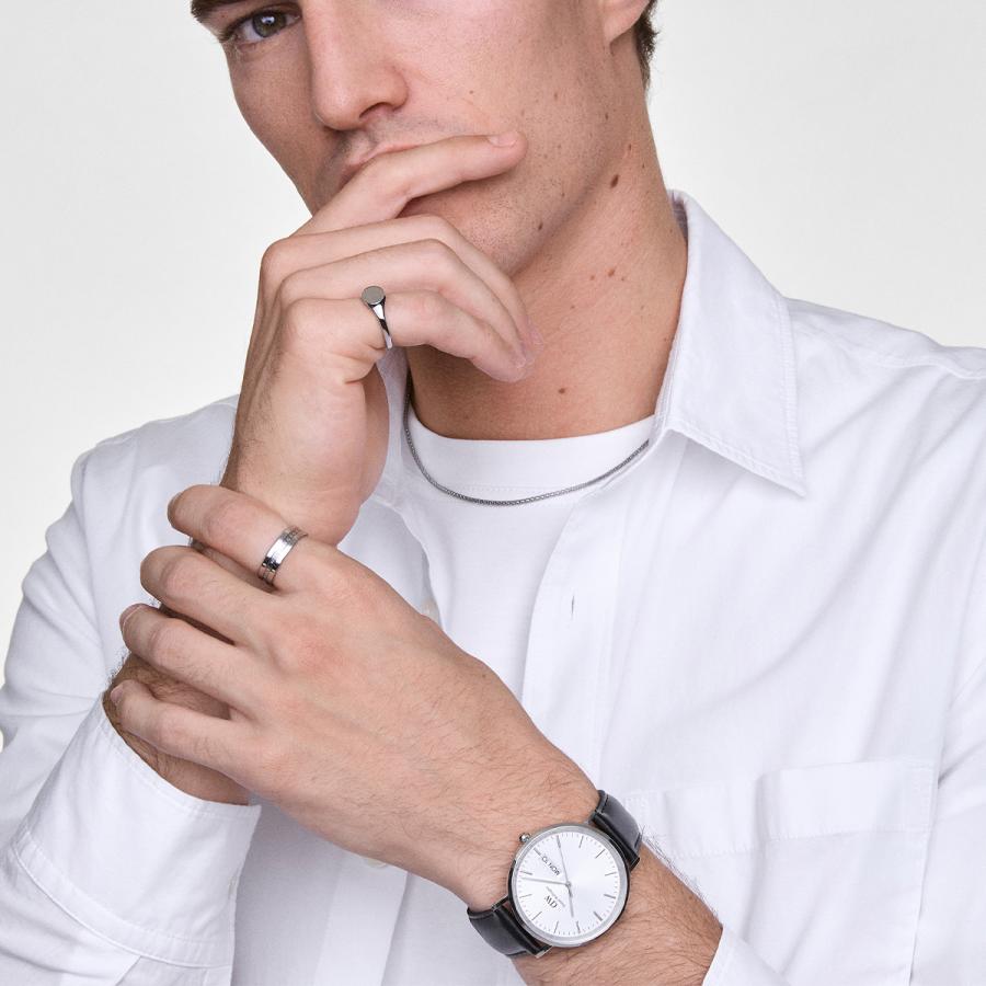 Daniel Wellington ダニエルウェリントン DW 腕時計 Classic Day Display シルバー ローズゴールド 母の日の画像