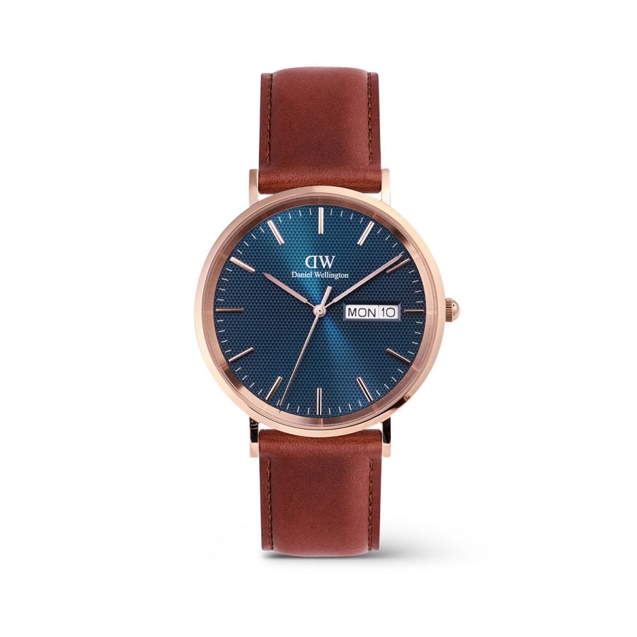Daniel Wellington ダニエルウェリントン DW 腕時計 Classic Day Display シルバー ローズゴールド 母の日の画像