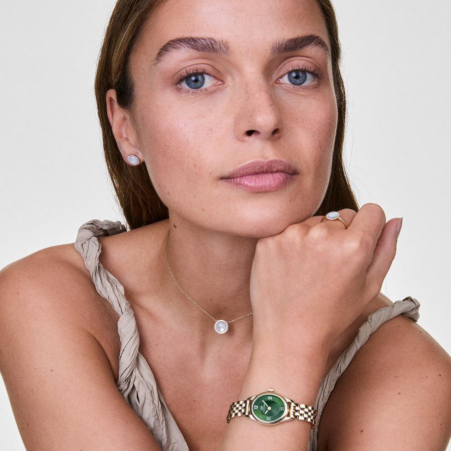 ＼MAX50%OFFセール／ Daniel Wellington ダニエルウェリントン DW 腕時計 Ophelia Mini シルバー ローズゴールド ステンレス 上品 母の日の画像