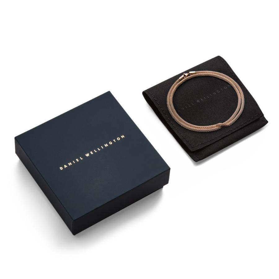 ＼MAX50%OFFセール／ Daniel Wellington ダニエルウェリントン レディース ネックレス Tide Mesh Necklace 金 銀 黒 母の日の画像