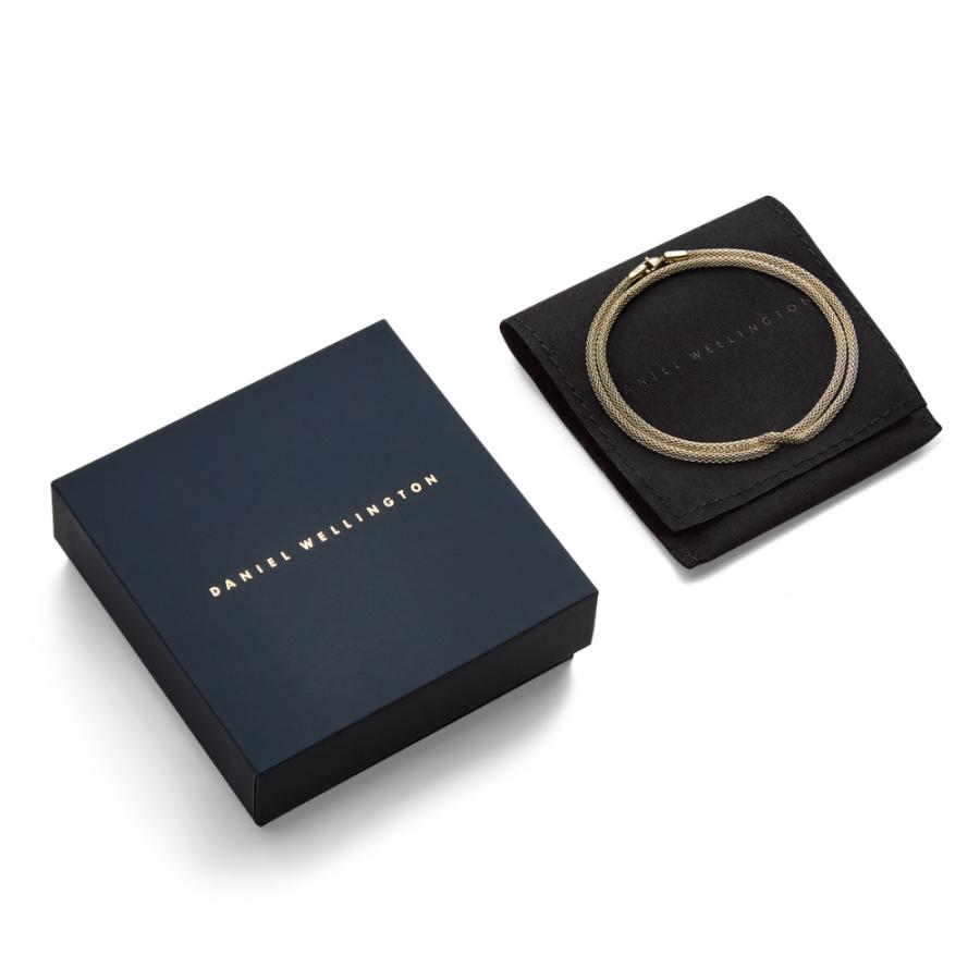 ＼MAX50%OFFセール／ Daniel Wellington ダニエルウェリントン レディース ネックレス Tide Mesh Necklace 金 銀 黒 母の日の画像