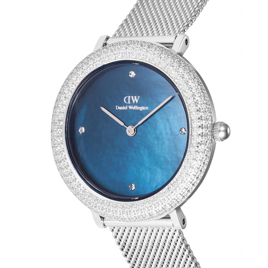 Daniel Wellington ダニエルウェリントン DW 腕時計 Crystalline Bezel シルバー ローズゴールド 母の日の画像