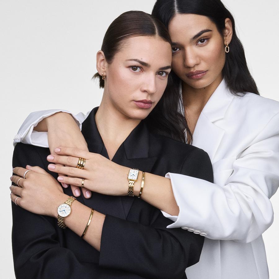 腕時計 レディース ダニエルウェリントン PETITE ROMAN NUMERALS DATE ゴールド シルバー DW 時計 ブランド 母の日の画像