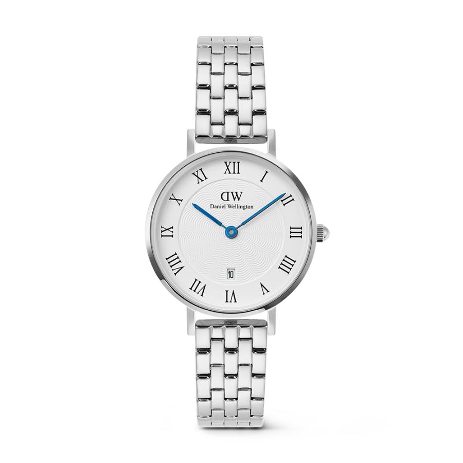 腕時計 レディース ダニエルウェリントン PETITE ROMAN NUMERALS DATE ゴールド シルバー DW 時計 ブランド 母の日の画像