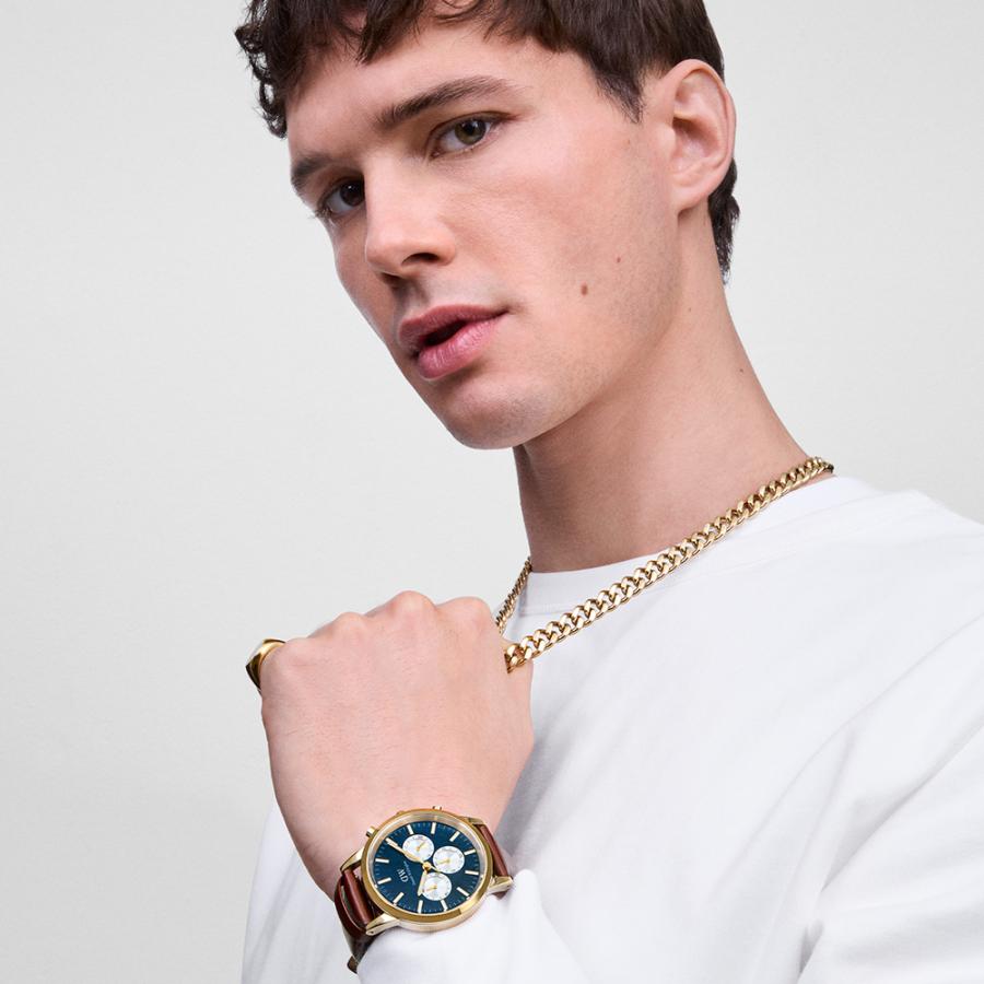 ブレスレット メンズ ダニエルウェリントン DW Ellipse Cuban Chain アクセサリー ブランド メンズ 20代 30代 母の日の画像