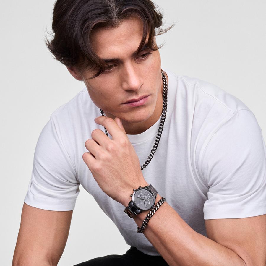 ブレスレット メンズ ダニエルウェリントン DW Ellipse Cuban Chain アクセサリー ブランド メンズ 20代 30代 母の日の画像