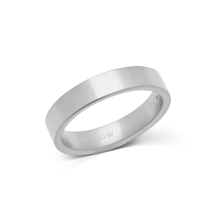 ＼公式限定2年保証／ リング 指輪 Line Ring Brushed 4.5mm メンズ ダニエルウェリントン 金 銀 ゴールド 母の日の画像