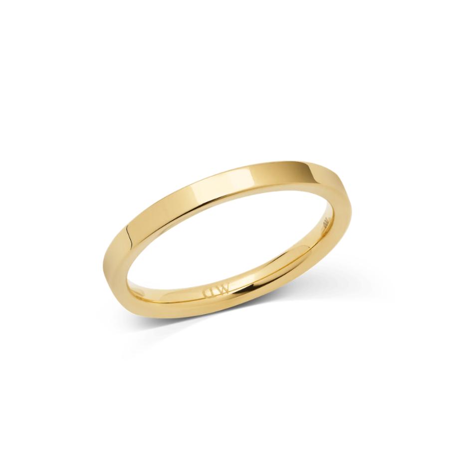 ＼公式限定2年保証／ リング 指輪 Line Ring Polished 2.5mm レディース ダニエルウェリントン 金 銀 ゴールド 母の日の画像