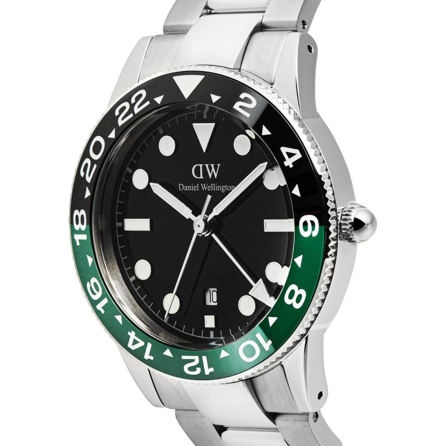 ＼MAX50%OFFセール／ ダニエルウェリントン 腕時計 メンズ Iconic GMT Link 時計 ブランド DW 20代 30代 40代 おしゃれ 大人 上品 母の日の画像