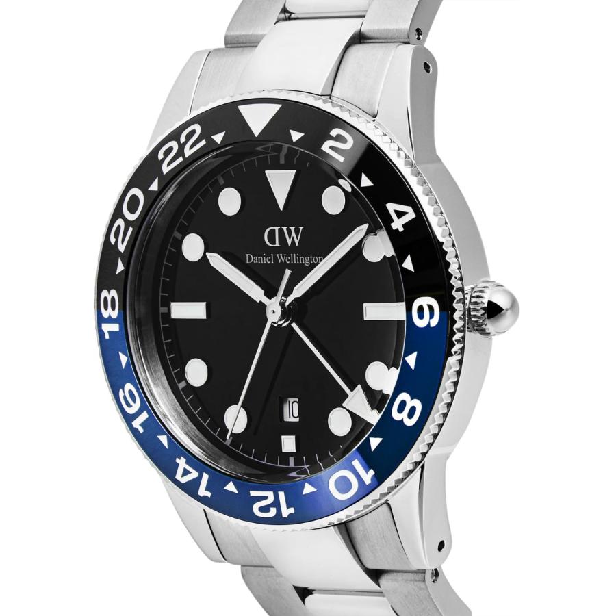 ＼MAX50%OFFセール／ ダニエルウェリントン 腕時計 メンズ Iconic GMT Link 時計 ブランド DW 20代 30代 40代 おしゃれ 大人 上品 母の日の画像