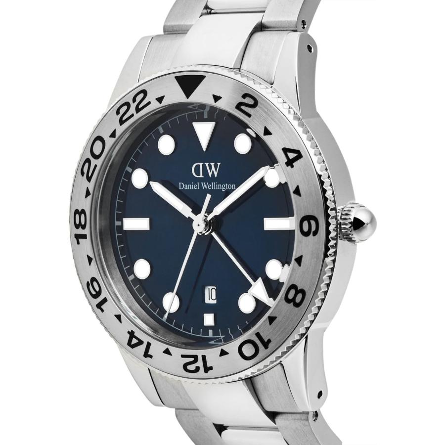＼MAX50%OFFセール／ ダニエルウェリントン 腕時計 メンズ Iconic GMT Link 時計 ブランド DW 20代 30代 40代 おしゃれ 大人 上品 母の日の画像