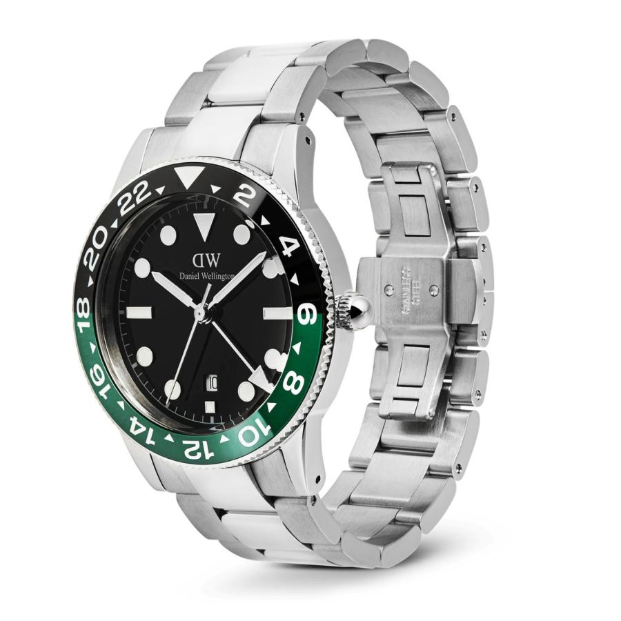 ＼MAX50%OFFセール／ ダニエルウェリントン 腕時計 メンズ Iconic GMT Link 時計 ブランド DW 20代 30代 40代 おしゃれ 大人 上品 母の日の画像
