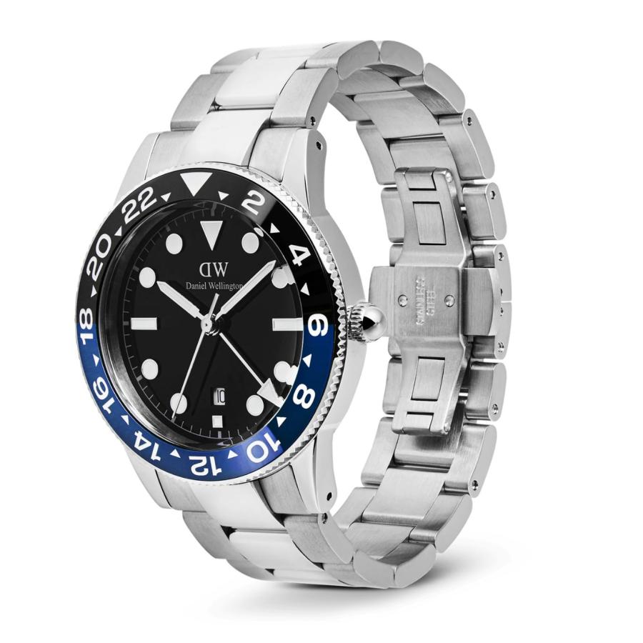 ＼MAX50%OFFセール／ ダニエルウェリントン 腕時計 メンズ Iconic GMT Link 時計 ブランド DW 20代 30代 40代 おしゃれ 大人 上品 母の日の画像