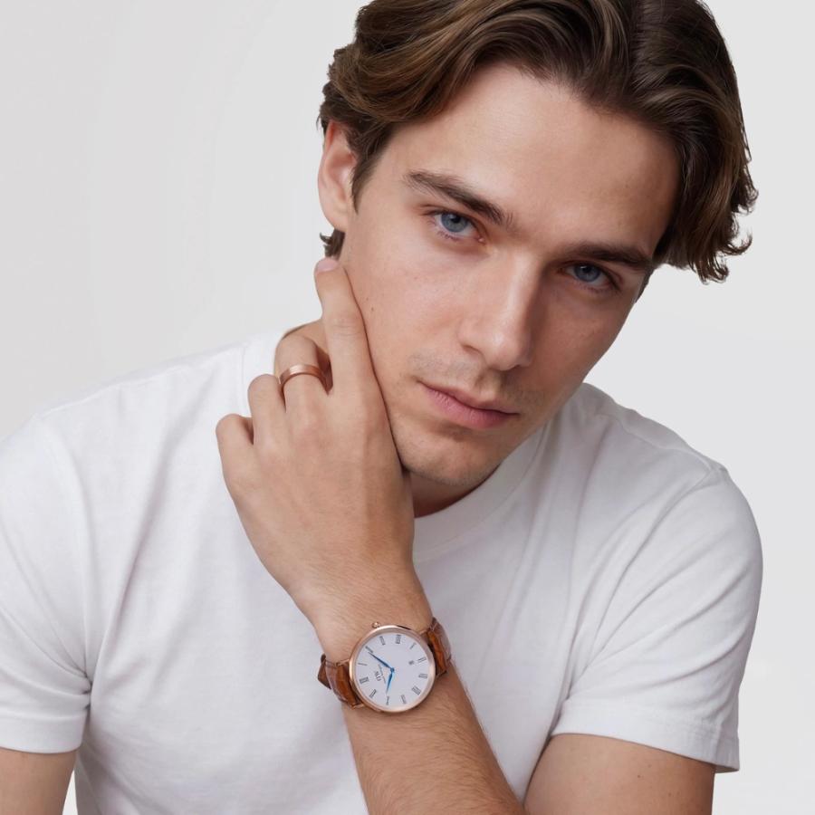 N-24新品♥D.W.40mmメンズ♥BLACK YORK♥激安価格♥送料無料 Daniel Wellington（ダニエルウェリントン） ＼公式限定2年保証