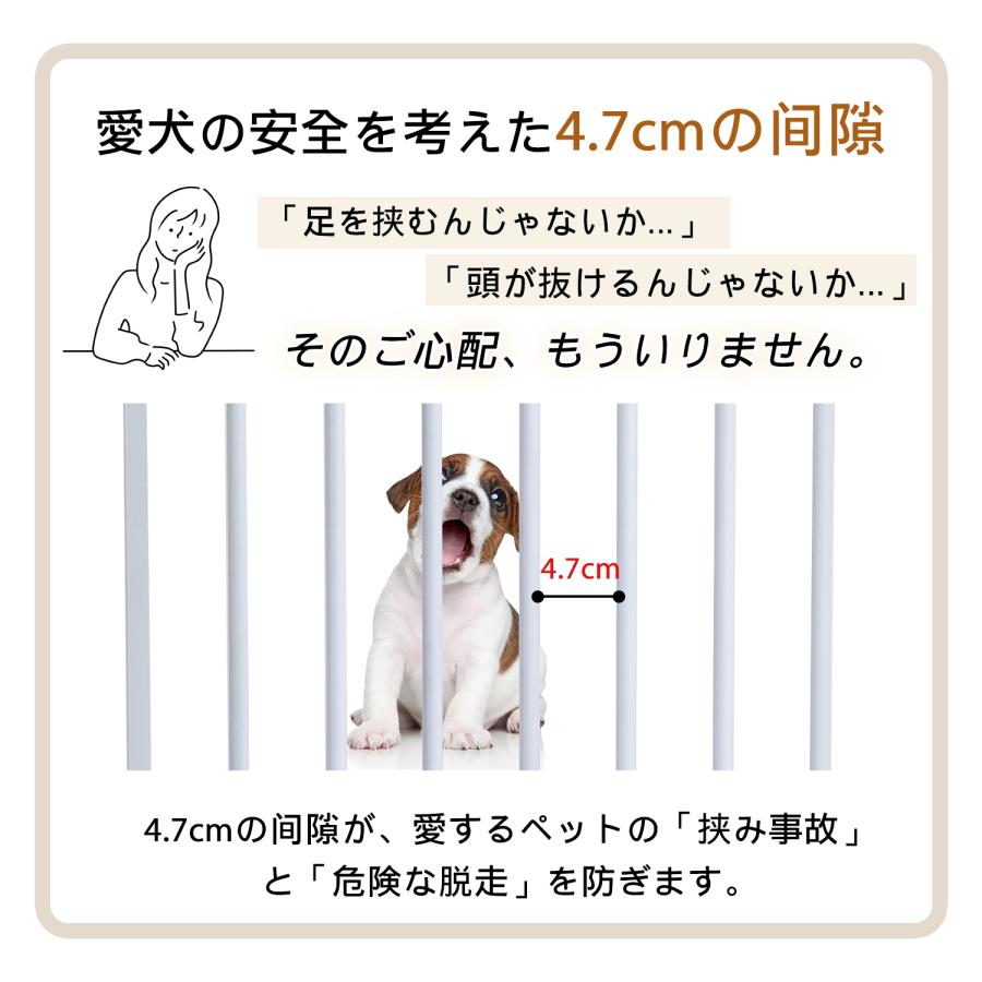 ペットサークル 犬 サークル スライド式ドア 省スペース 小型犬 中型犬