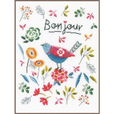 ベルバコ クロスステッチ 刺繍キット Flower 動物 輸入ししゅうキット ベルギー 人気no 1 本体 Bird