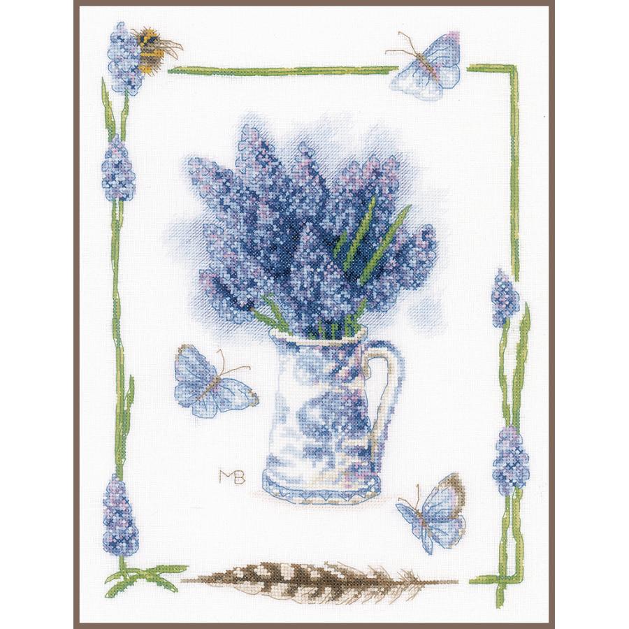 クロスステッチ 完成品 花瓶の花 ラナーテ 【公式通販】