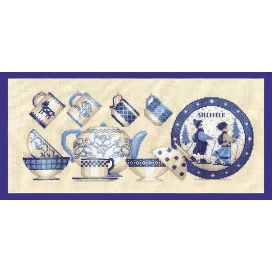 Blue tableware　　青いキッチンシリーズ