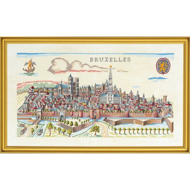 EVA ROSENSTAND クロスステッチ刺繍手芸キット 【 Bruxelles