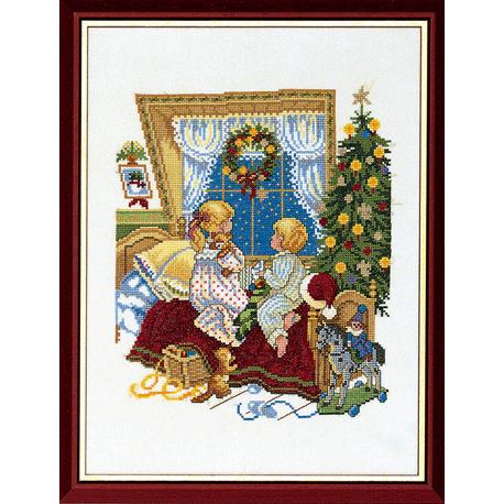 ベットで待つクリスマス