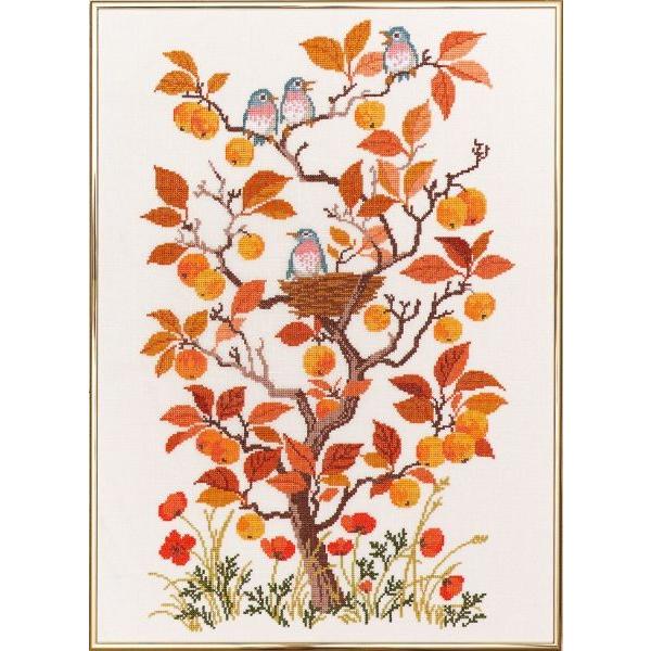 ○ヤマナシヘムスロイド スウェーデンのクロスステッチ 初版キット付