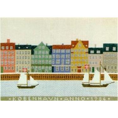 フレメ クロスステッチ 刺繍キット 【コペンハーゲン】 デンマークの
