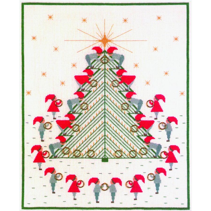 フレメ クロスステッチ 刺繍キット 【ニッセたち】 クリスマス