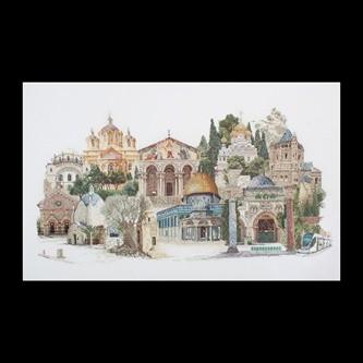 【Jerusalem 】中級者ー上級者向き ☆お取り寄せキット（納期は30-90日程度） 【Calendrier】