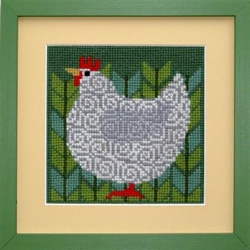 にわとりさん にわとりさん・・1 : Danish Embroidery - 通販 - Yahoo!ショッピング